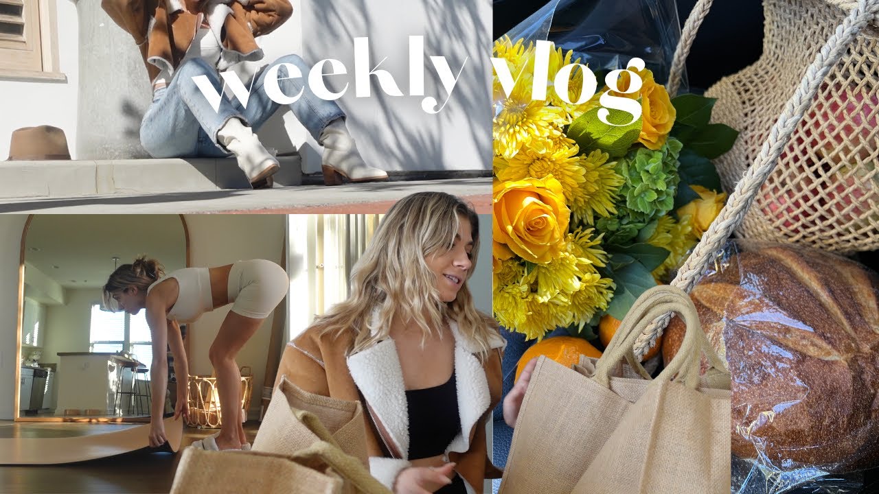 WEEKLY VLOG! Deep Cleaning The Apartment, Grocery Haul & Apartment Updates