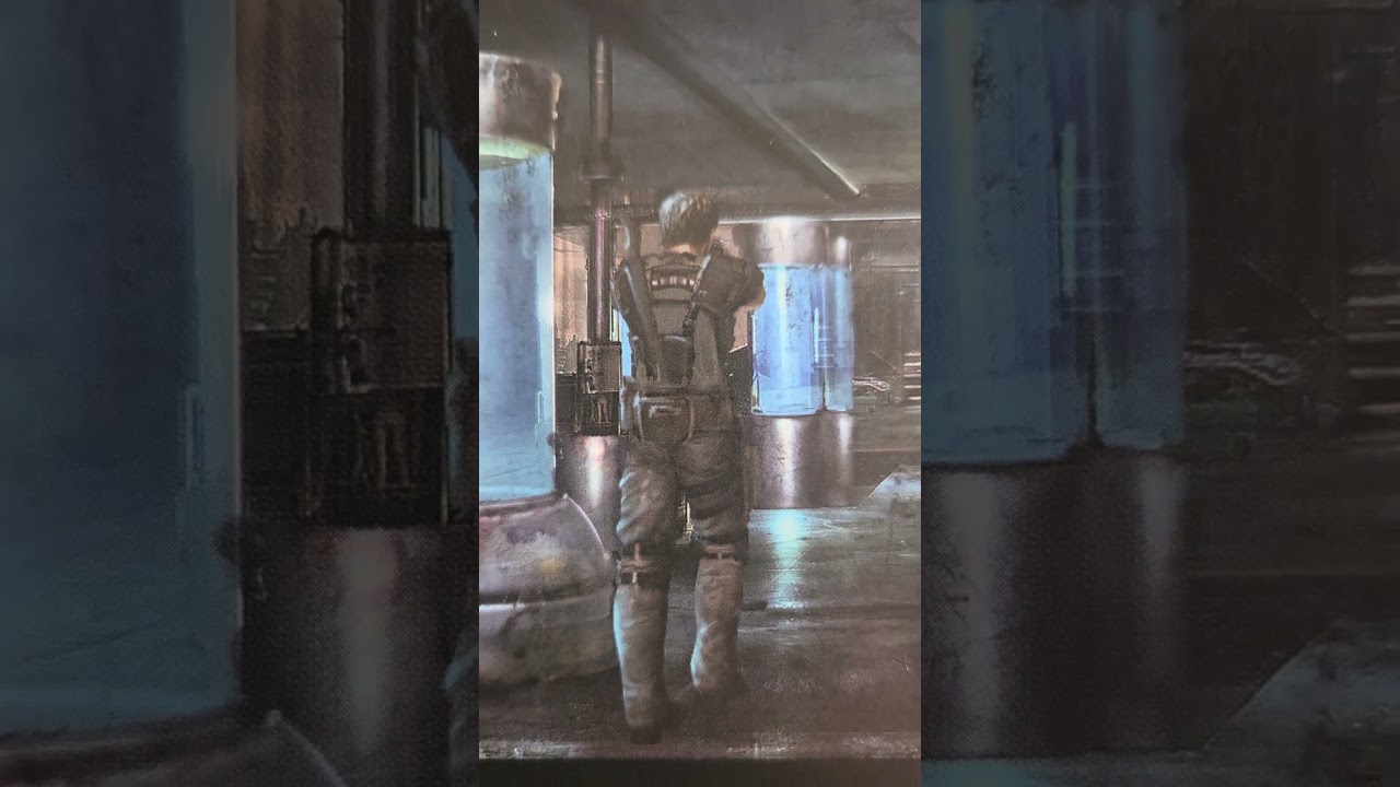 Resident Evil 5 Artbook Laboratory Concepts #1