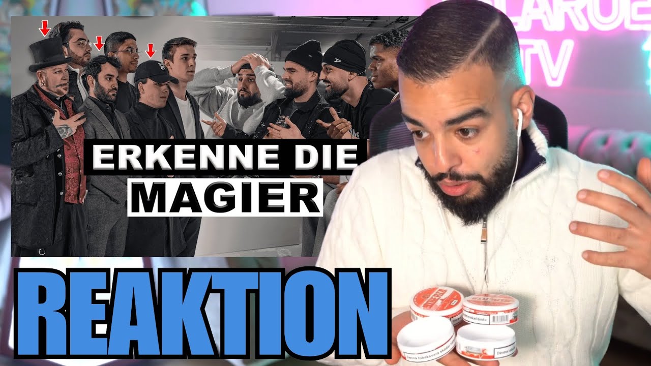 SOWAS HAB ICH NOCH NIE GESEHEN!😱😱 Sami reagiert auf Erkenne die MAGIER