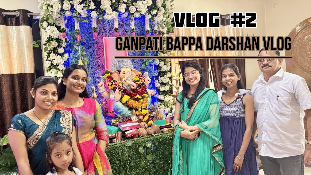 🎉 Visiting Relatives for Ganpati Celebrations 🐘🙏 | Ganesh Chaturthi VlogTitle