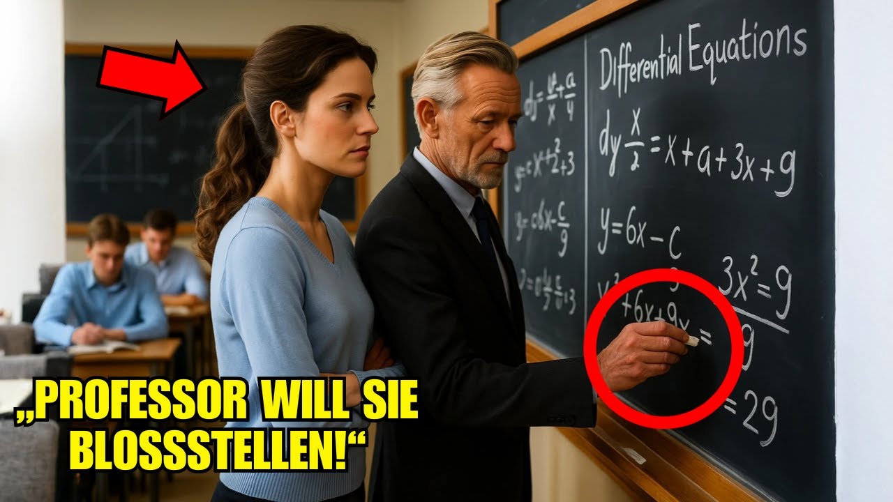 Professor will einfache Frau bloßstellen – doch sie dreht den Spieß um