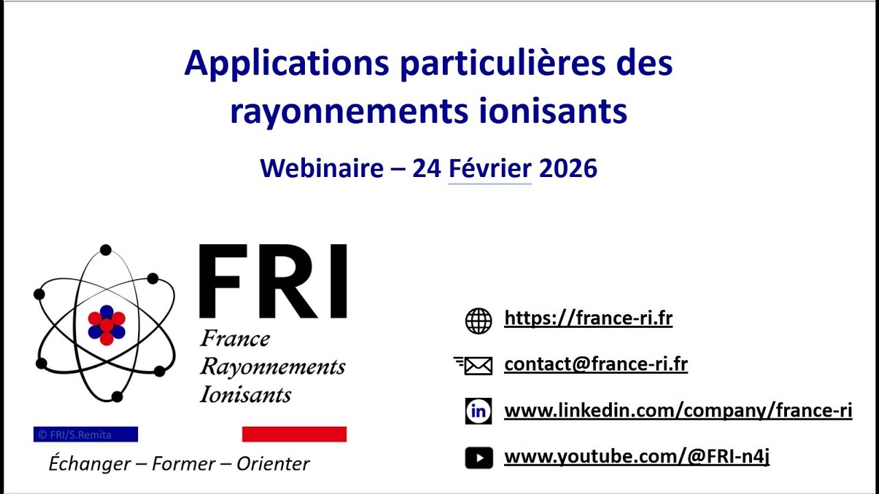 Applications particulières des rayonnements ionisants