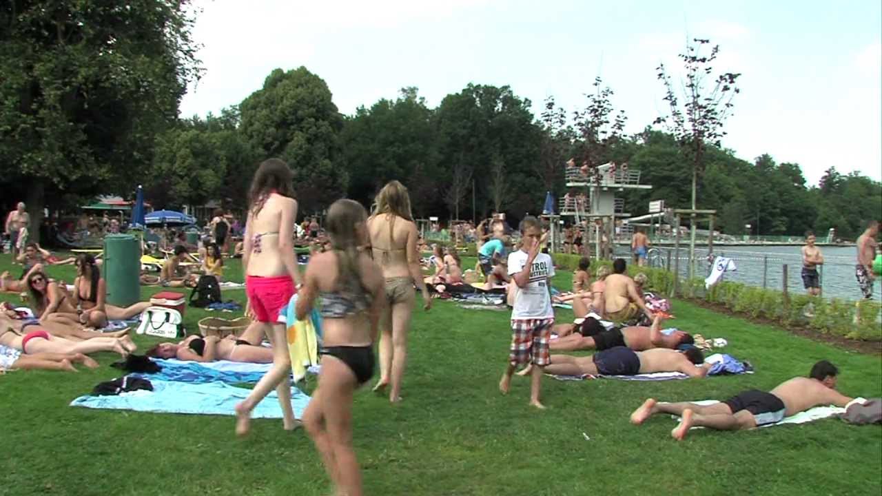 Sommer im Freibad Steinbachtalsperre