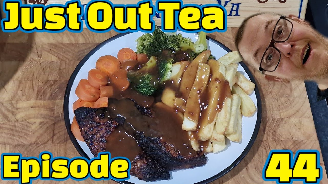 Peppered Pork Steaks & Marmite Gravy | Just Our Tea Episode 44