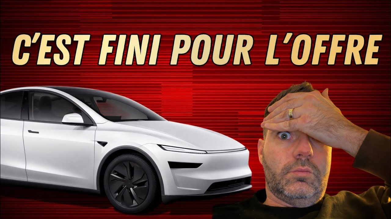 Pourquoi le Model Y LR RWD premium ne peut plus avoir l’offre de reprise ?