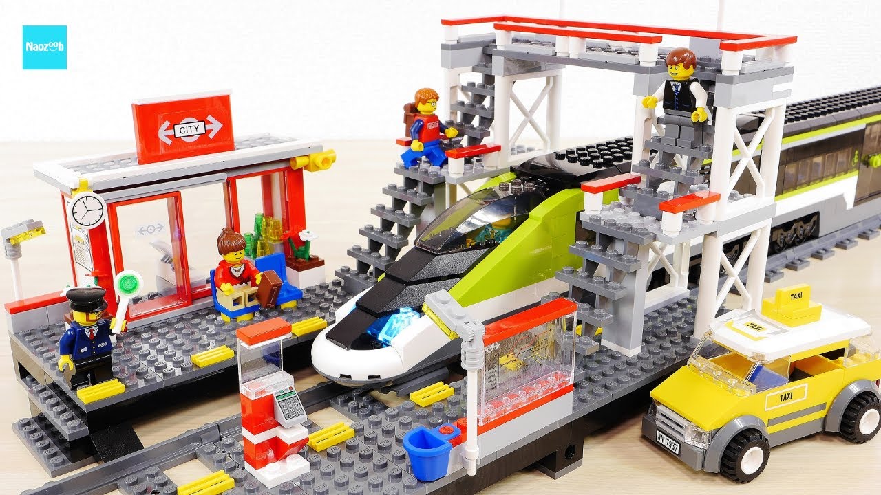 レゴ シティ シティの駅 7937 ／ LEGO City Train Station Speed Build & Review