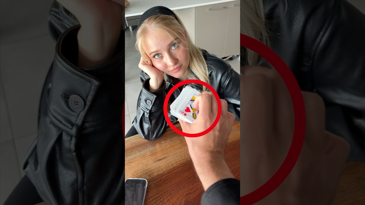 How To DO THE BEST CARD TRICK Ever 🤯&spades;️ #shorts @juliet_smxll