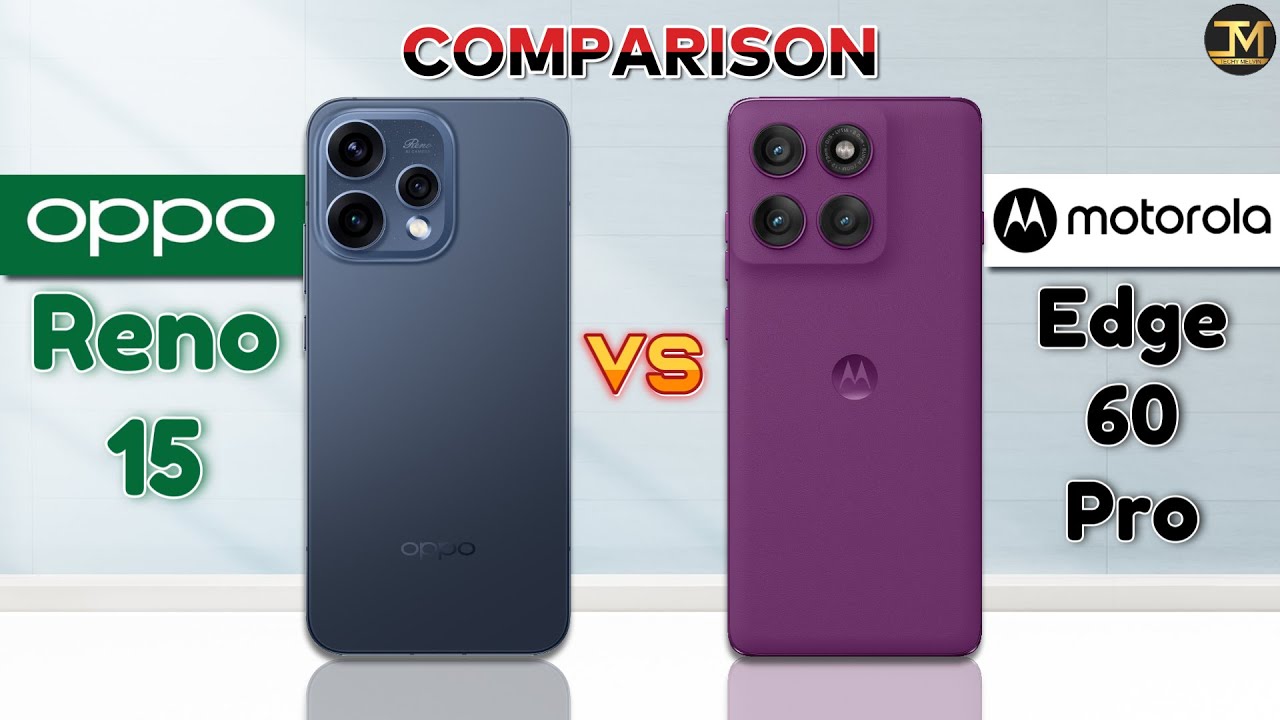 OPPO Reno 15 vs Motorola Edge 60 Pro : Which Phone is Best❓🤔