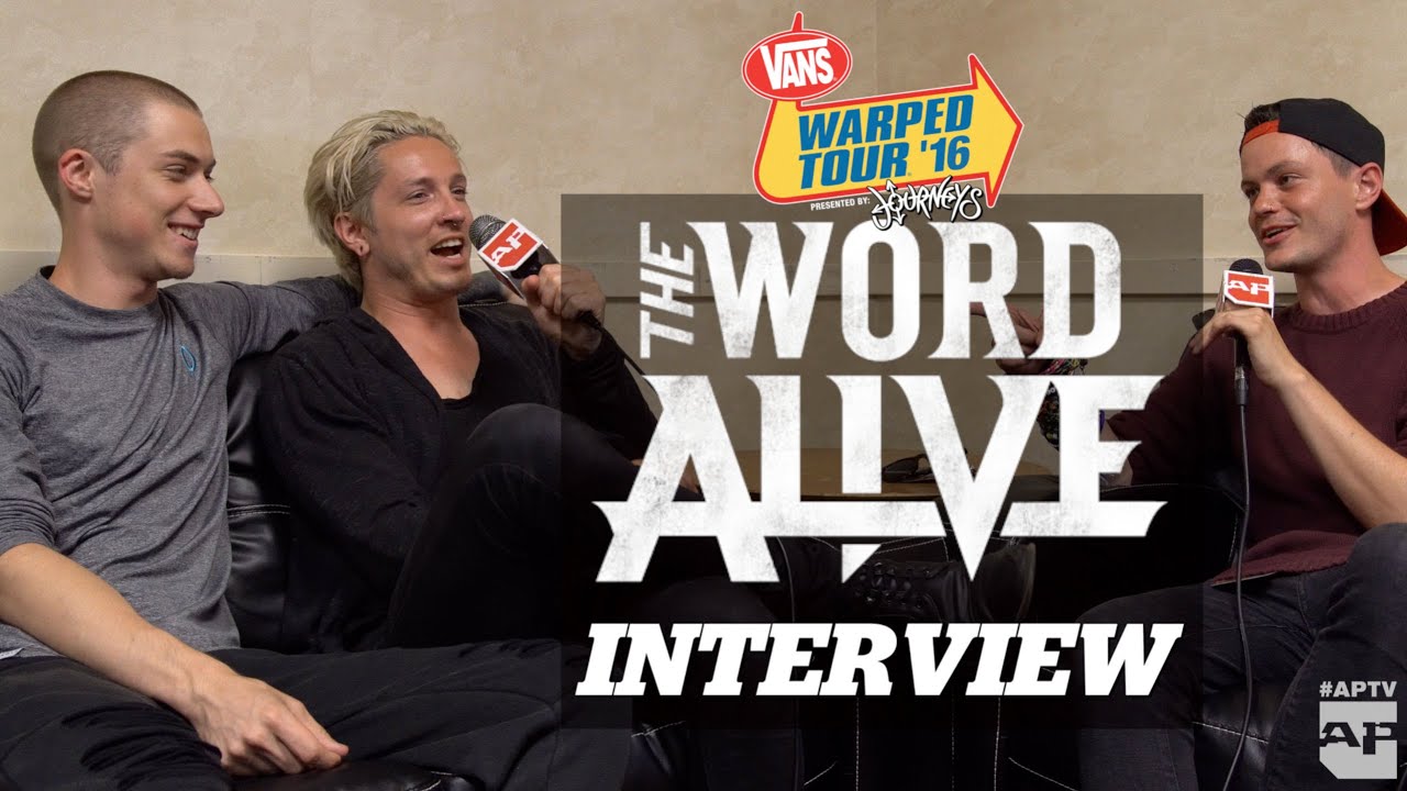 Interview: THE WORD ALIVE | Warped Tour 2016