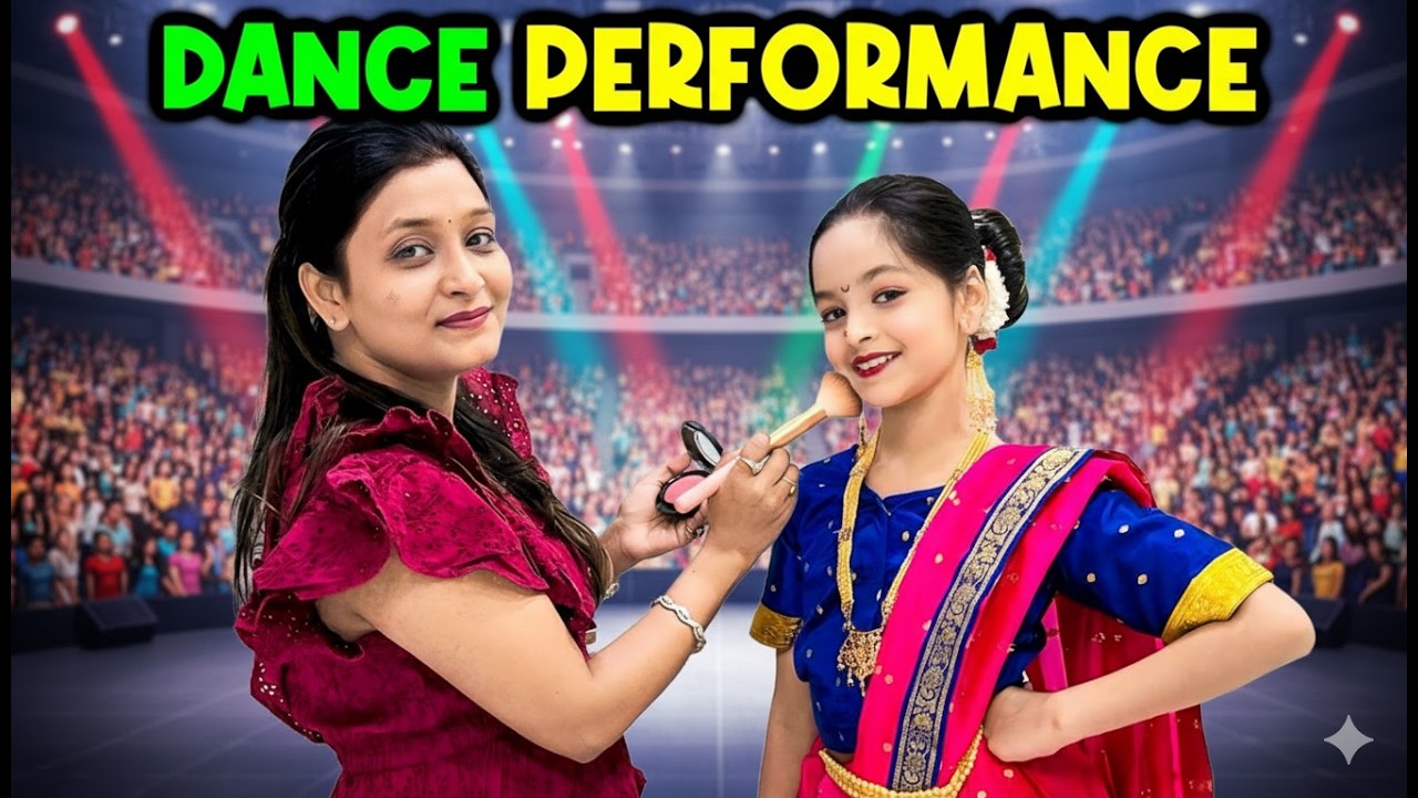 DANCE PERFORMANCE IN SCHOOL 💃🎶 | Mummy Ka Reaction 😍🔥 | Cute Sisters