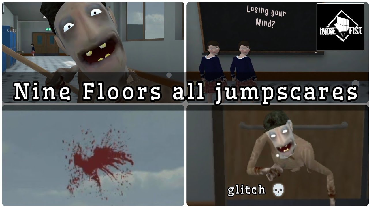 Nine Floors jumpscares | New @IndieFist game