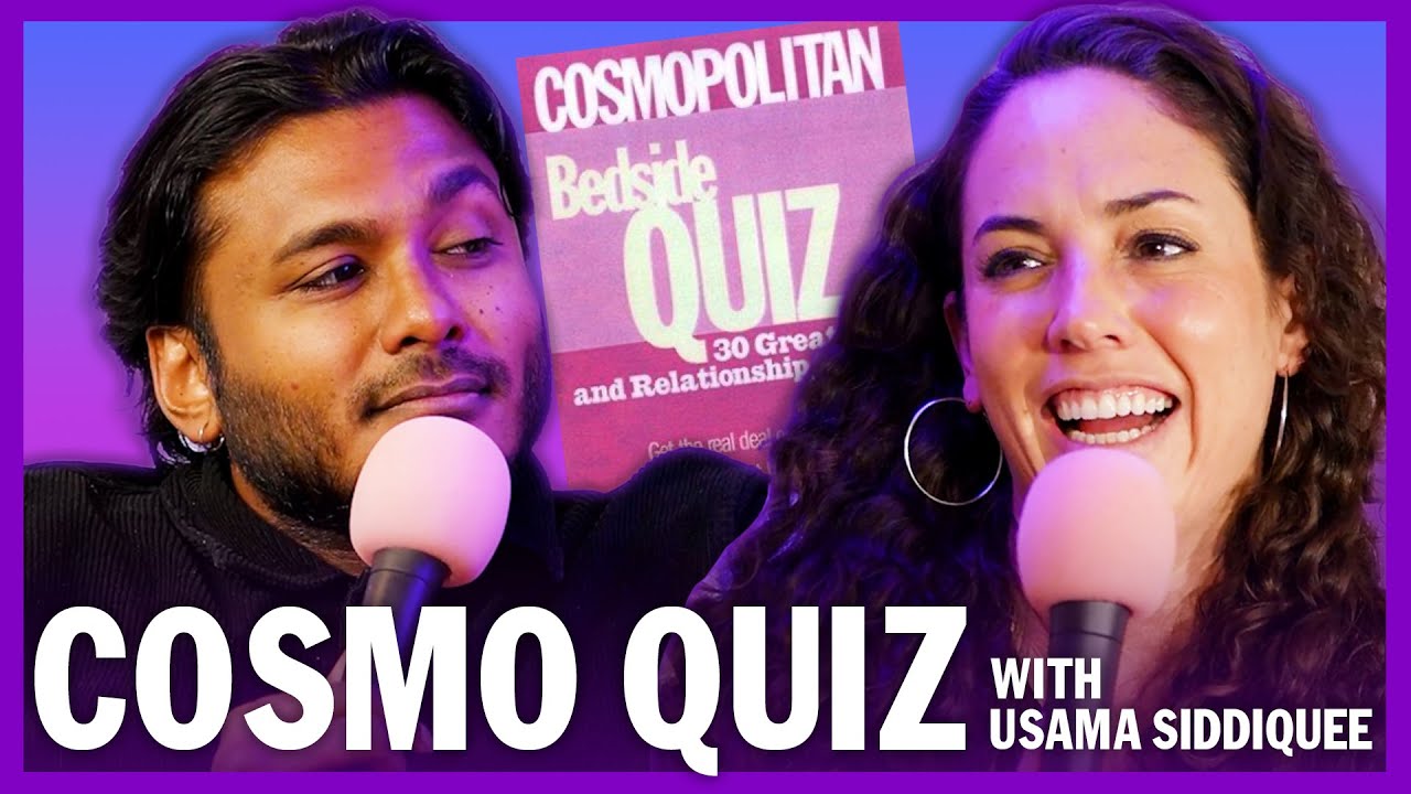 Усама Сиддики погружен в себя | Cosmo Quiz B!tch с Кейтлин Пелуффо