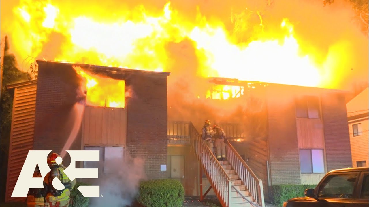 Live Rescue: Huge Duplex Fire Extinguished (Season 2) | A&E