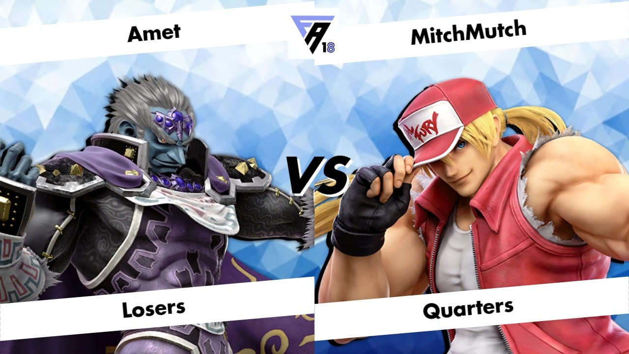 Frame Advantage #18 - Losers Quarters - Amet (Gannondorf) vs MitchMutch (Terry)