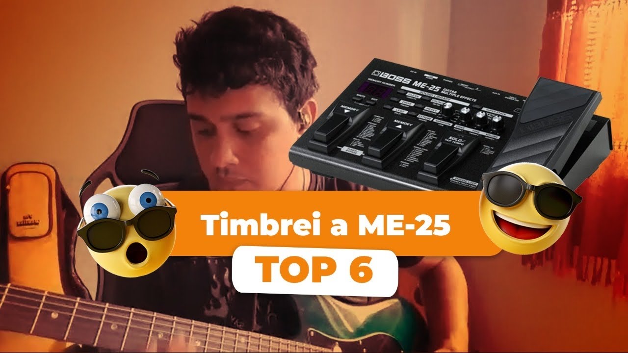 Top 6 Timbres Boss ME-25 - Dido Costa