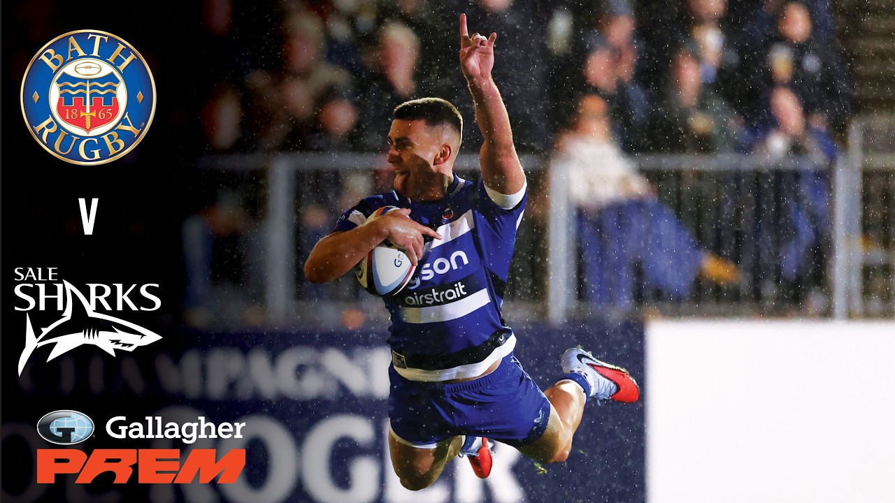 FULL MATCH: Bath Rugby v Sale Sharks | Gallagher PREM 25/26