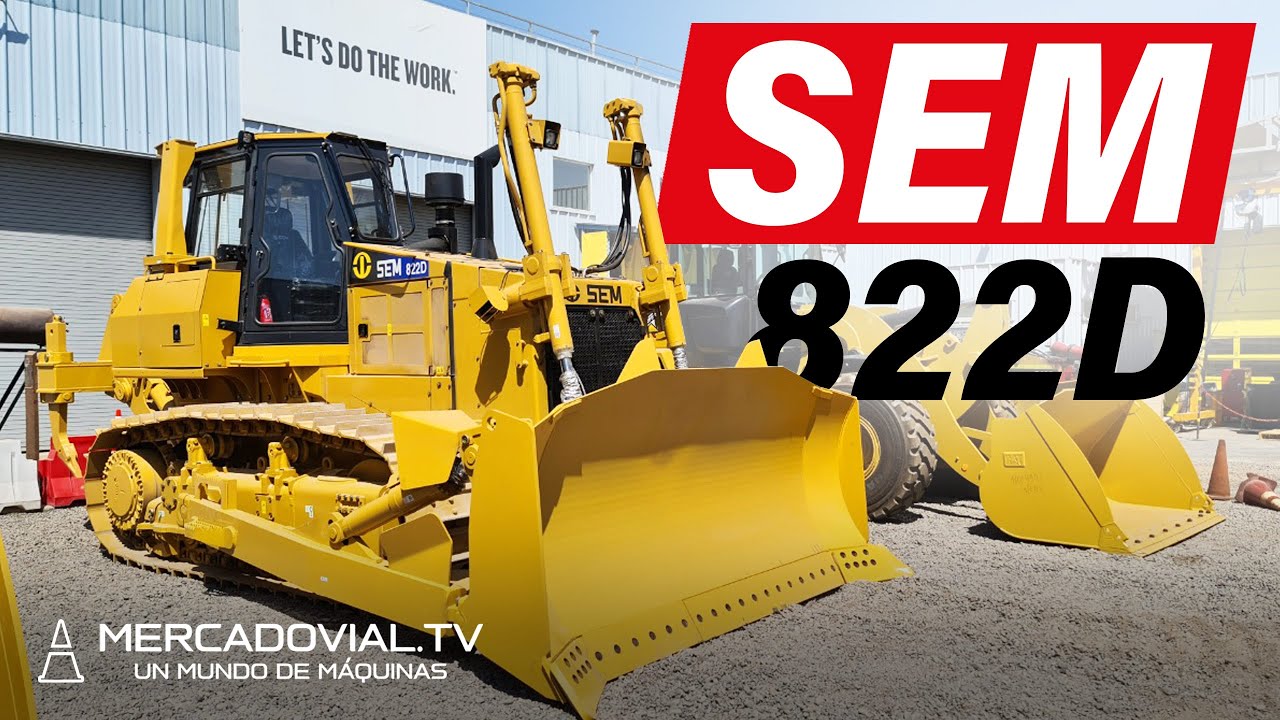 [SEM] Nuevo BULLDOZER SEM 822D | Una Marca de CATERPILLAR | Finning | Mercado Vial TV