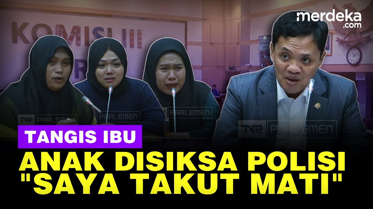 Banjir Tangis Ibu Korban Anak Salah Tangkap di Tasik, Disiksa Polisi: Saya Takut Mati