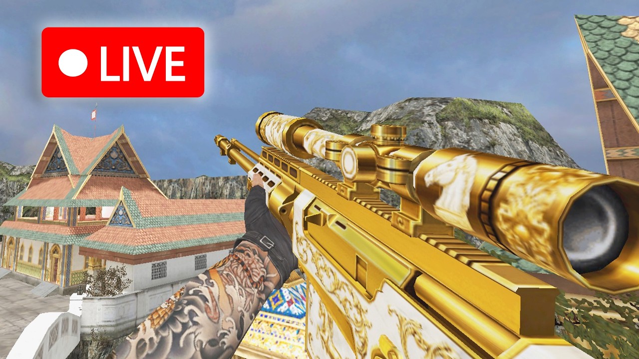【CSO】新武器「黃金戰馬連環殺陣 - AS50」實戰！｜當年的最強連狙！煥然一新！！【Rinkoy YT Live 🔴 2026/3/8直播🔴】