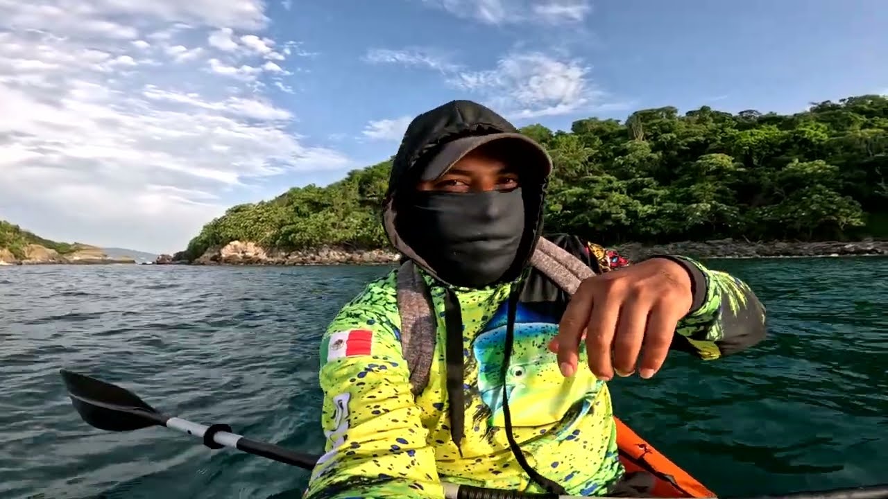 pesca en una isla de ixtapa zihuatanejo//imposible no pescar aki