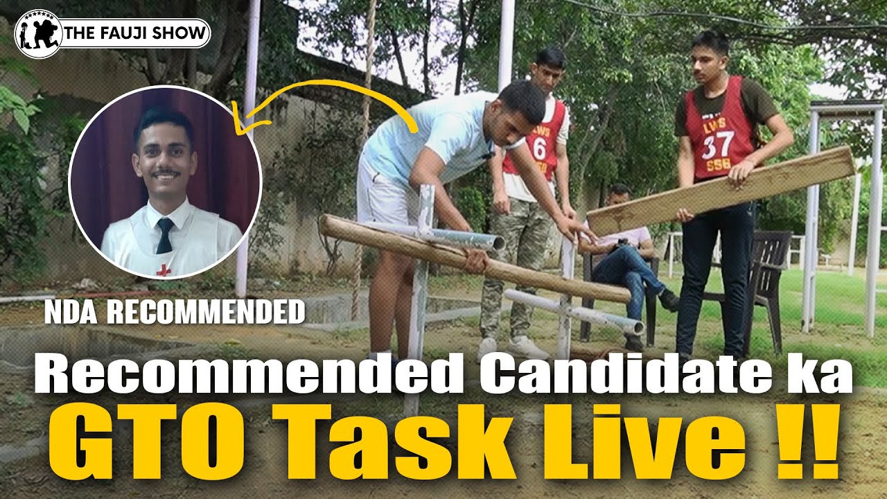 Кандидат, рекомендованный NDA, проводит демонстрацию GTO Task Live!! при участии бывшего командир...