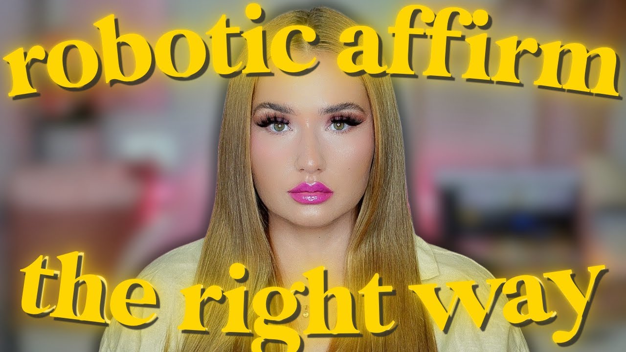 how to robotic affirm the RIGHT way | law of assumption