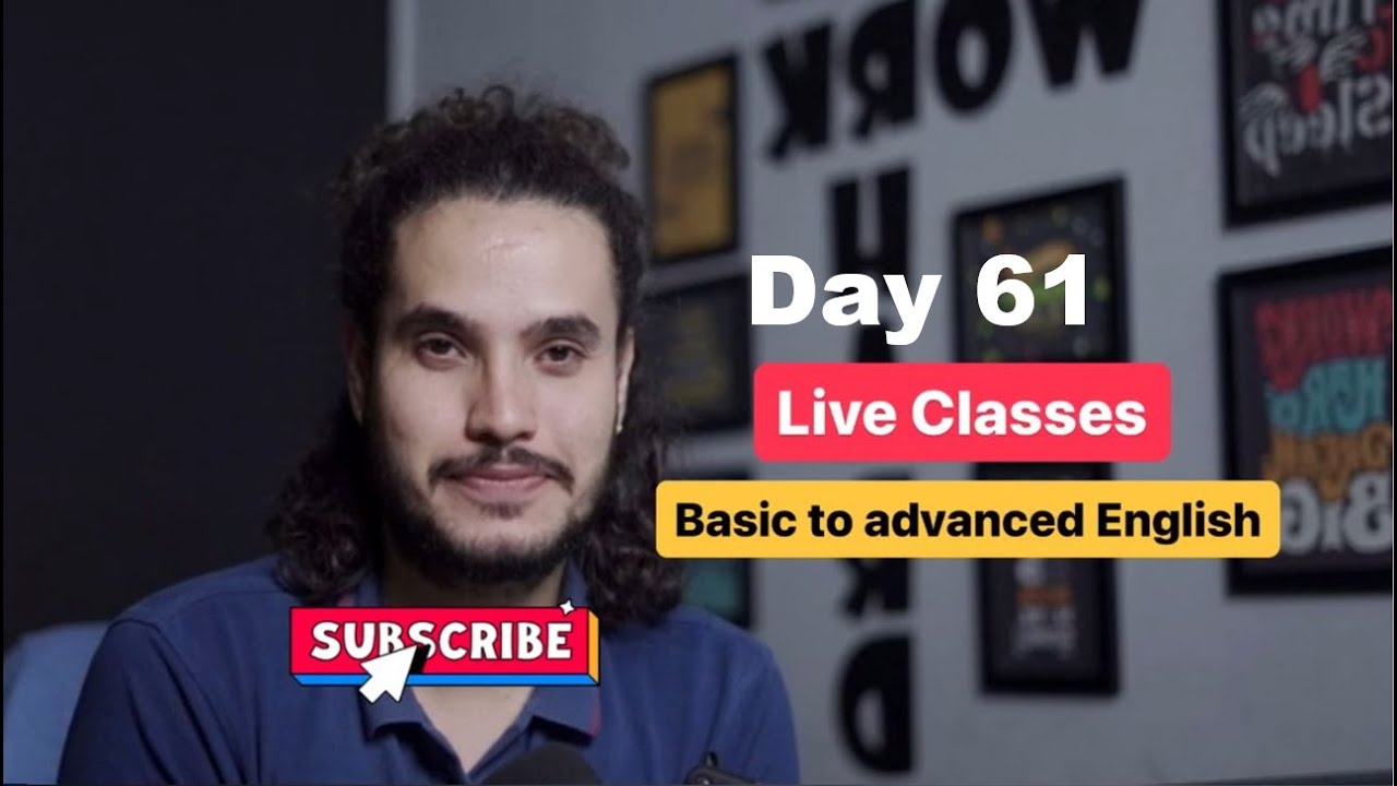 Live Classes (2.0) | Day 61 | Want to, Wants to | Don't, Doesn't