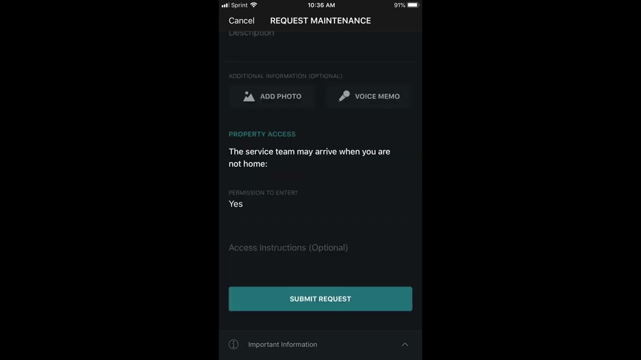 RentCafe Resident App