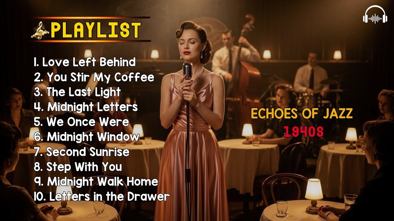 1930s Cozy Vintage Jazz Lounge – Classic Retro Swing Jazz for Relax and Unwind Nights