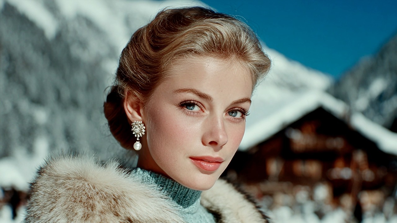Souvenir of the Alps | A Vintage 1960s Winter Love Story (Cinematic Film)
