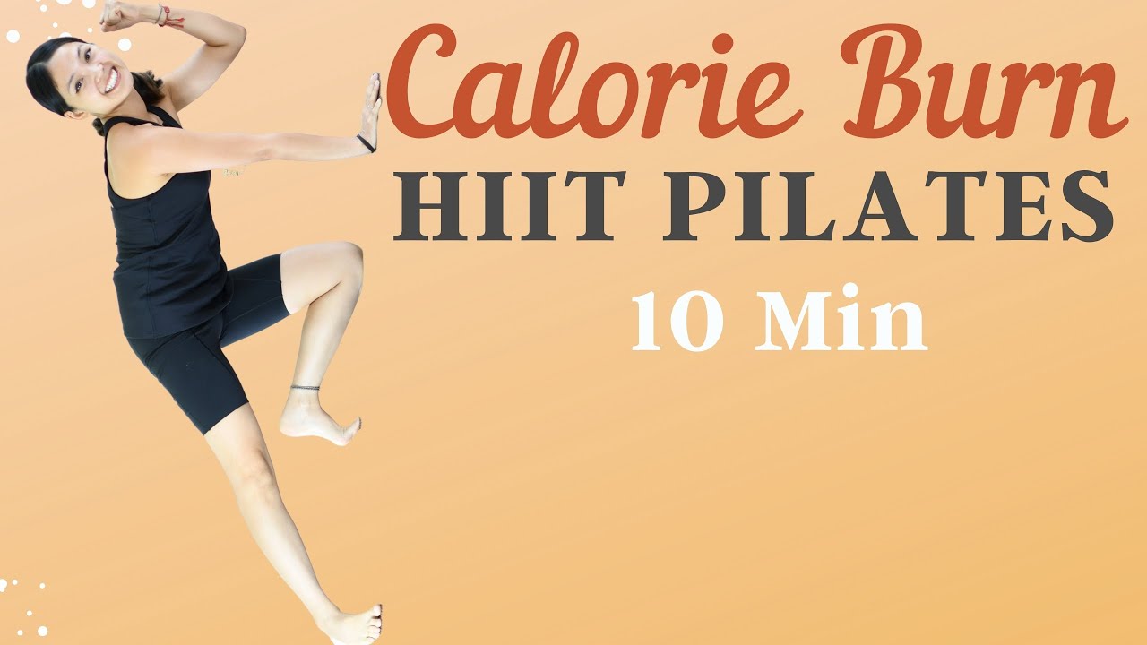 10 MIN CALORIES BURN HIIT PILATES MOVE WITH HANNAH #20908