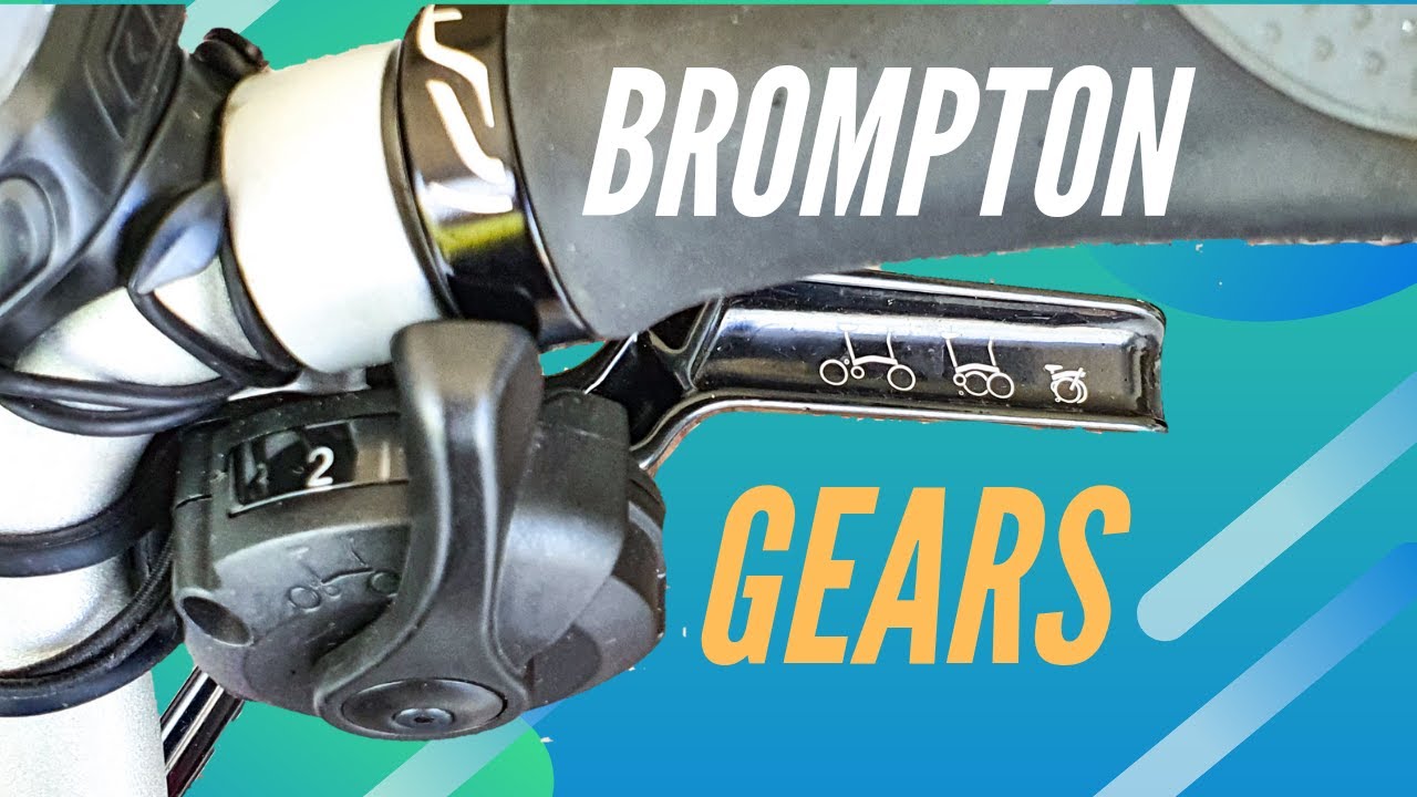 How to change gears in a 6 gear Brompton. PLUS: My new way to carry my Brompton indoors