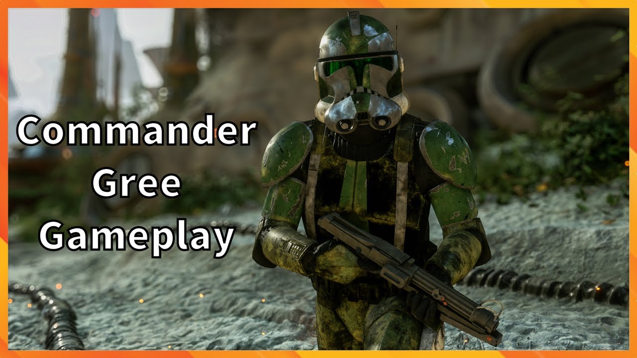 Commander Gree Gameplay Star Wars Battlefront 2