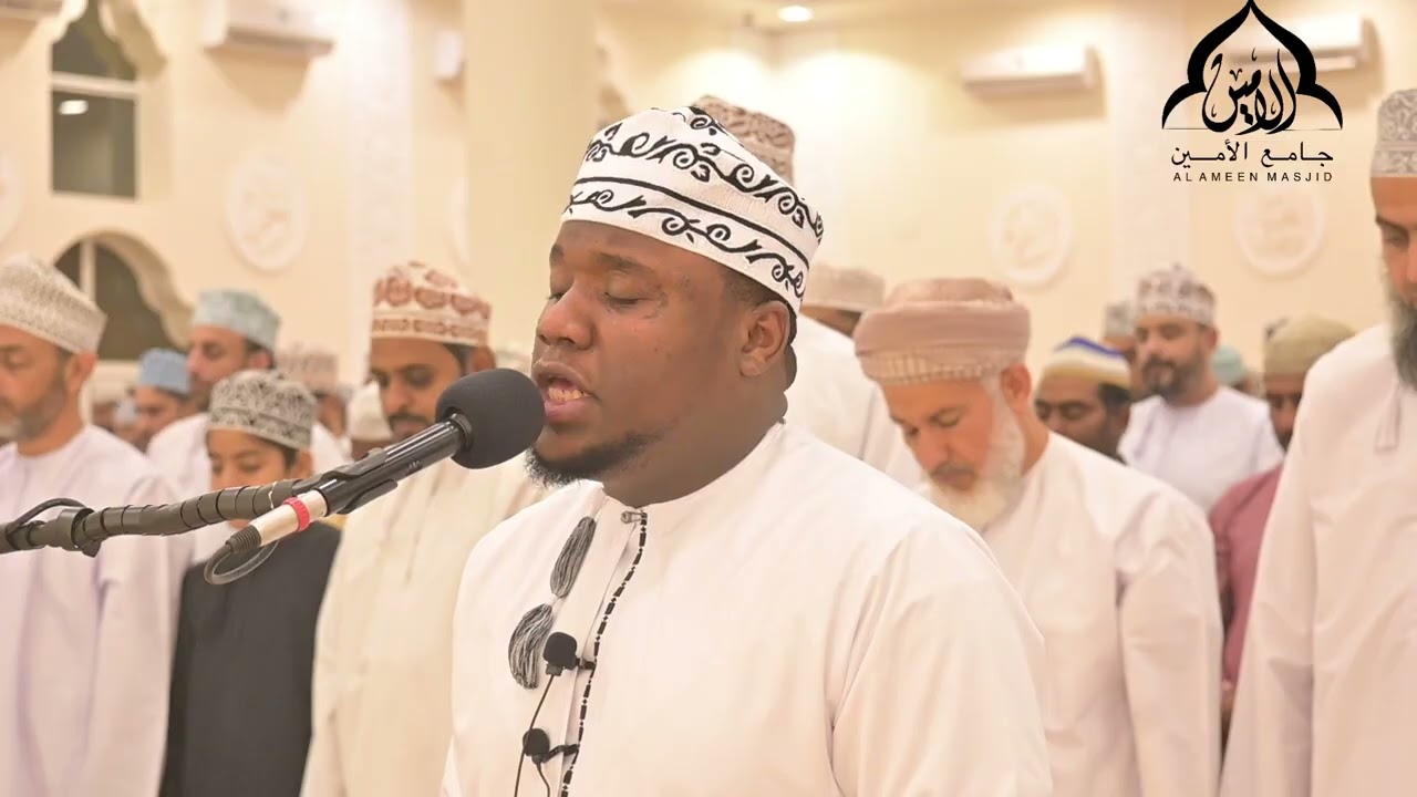 صلاة التراويح بجامع الأمين  ليلة 15 رمضان 1447 القاري اسماعيل على برهان سورة  الأعراف (58-87)