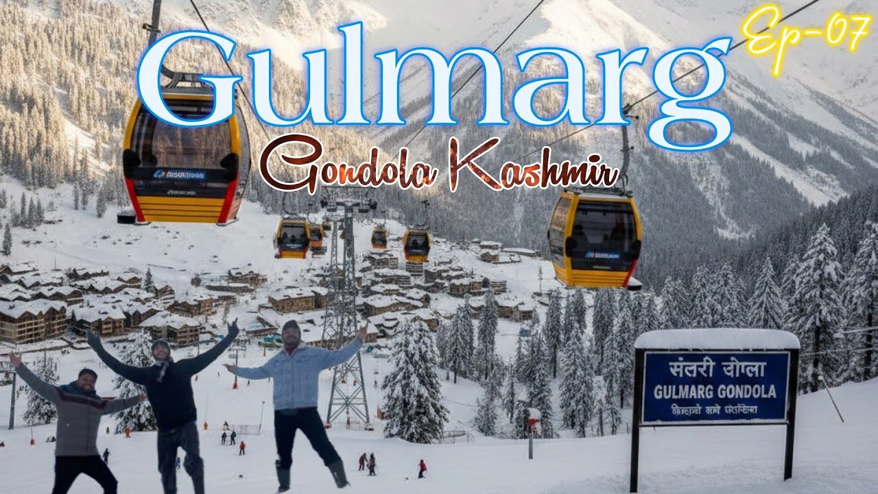Gondola se puch gye 14,000 ft🤯(2nd Phase) l Gulmarg Tour l Kashmir trip with friends #gulmarg #kashm