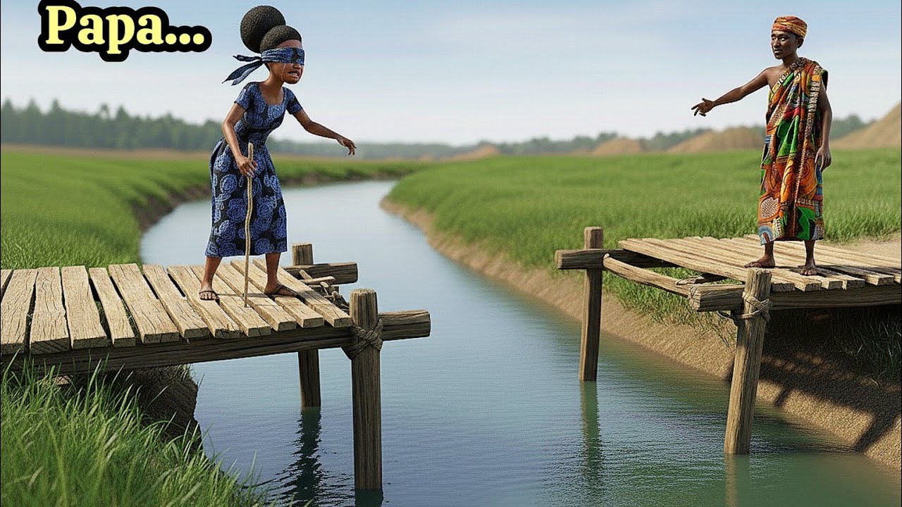 He Took His Blind Daughter To A Bridge, What Happened Next Shocked The Village...#tales 