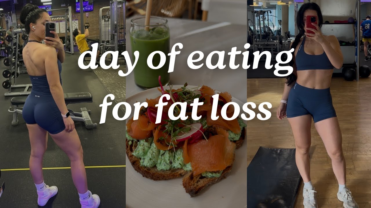 What I eat in a day during a calorie deficit | realistic, easy to make, high-protein meals