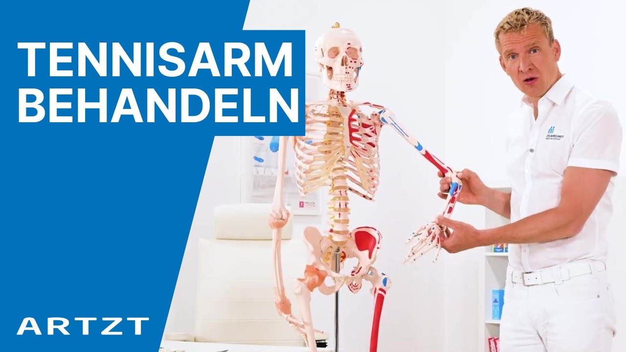 Tennisarm optimal behandeln | Schmerzfrei laufen mit Dr. Marquardt | ARTZT