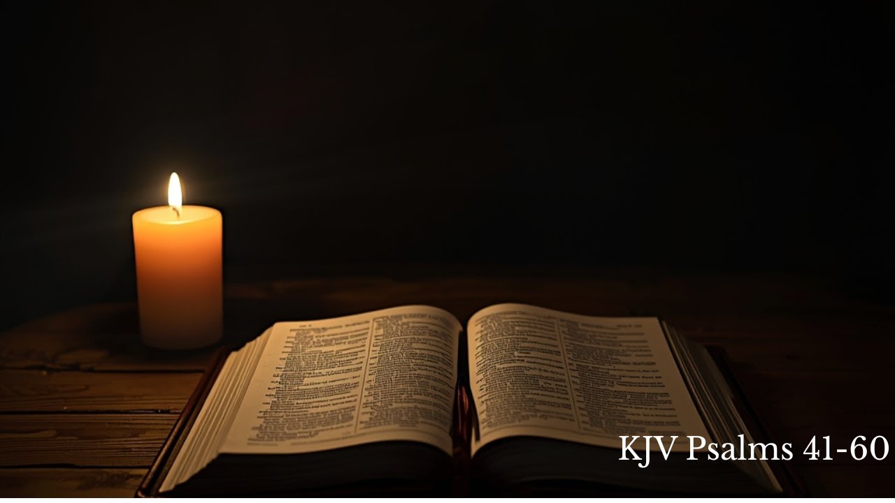 KJV Psalms 41–60 | Scripture Reading for Prayer and Reflection