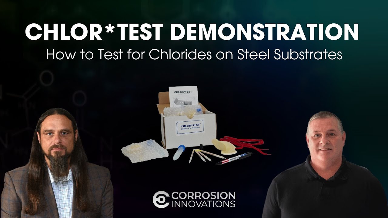Chlor*Rid Chlor*Test - How to Test for Chlorides on Steel Substrates