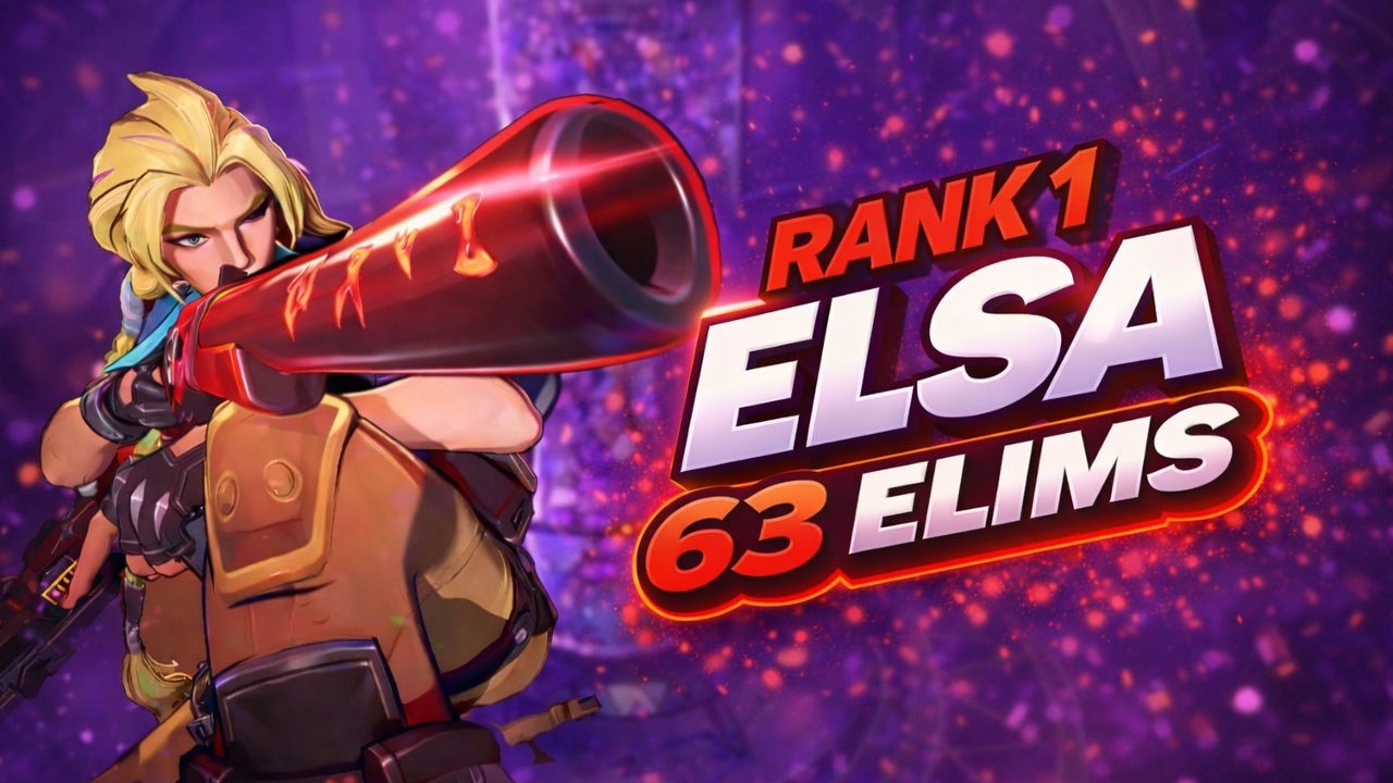 #1 ELSA DROPPING 63 ELIMS On A DOMINATION Map In ONE ABOVE ALL