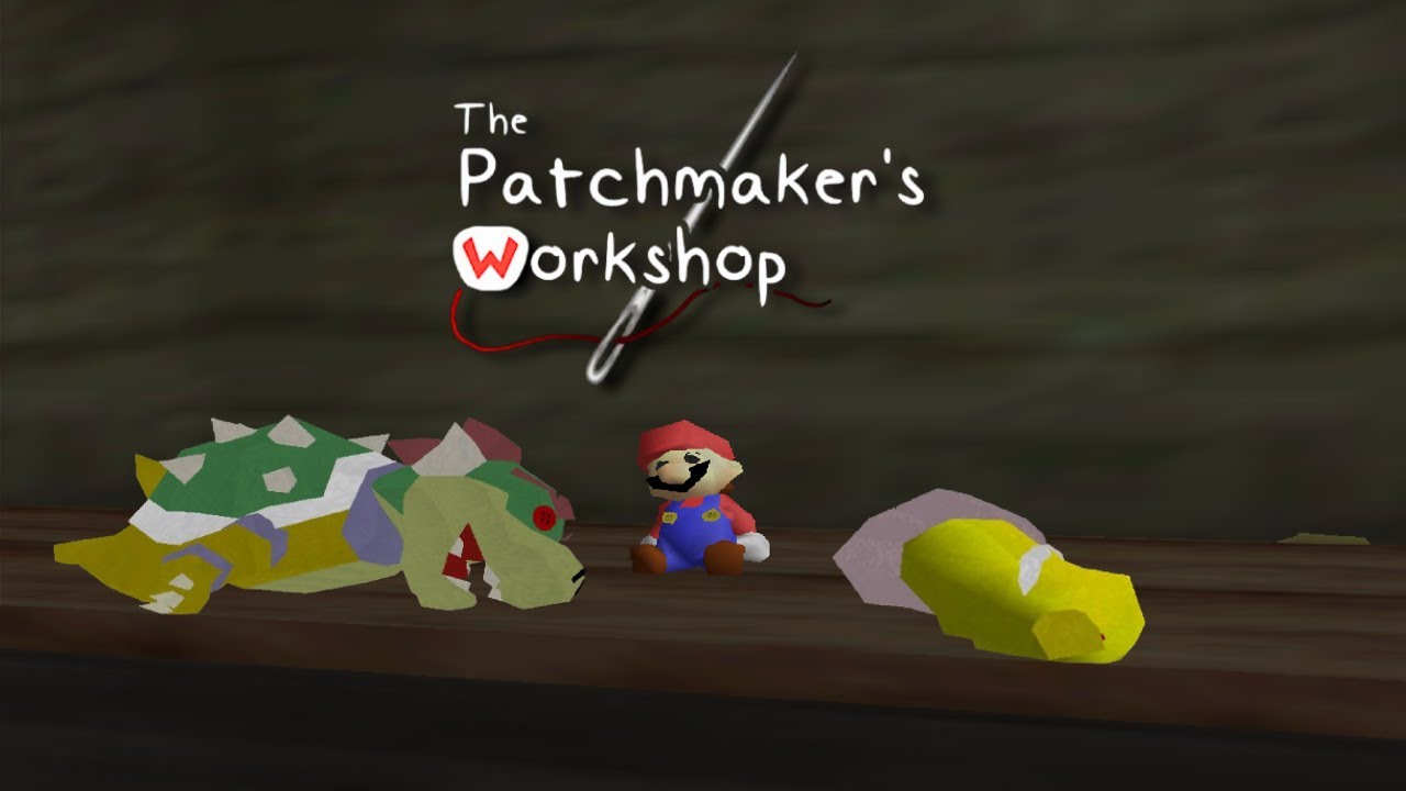 Super Mario 64 - The Patchmaker's Workshop 100% Walkthrough 1