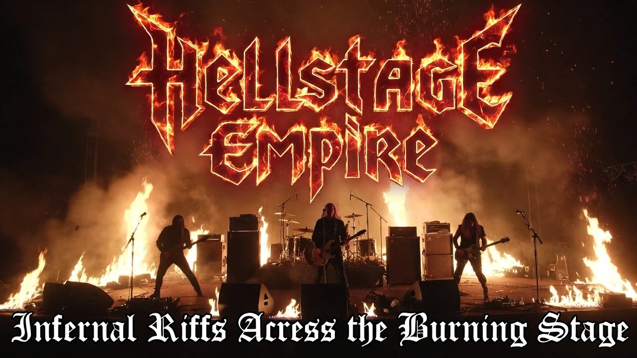 Best Music Heavymetal 🎸 Hellstage Empire 🔥 Infernal Riffs Across the Burning Stage