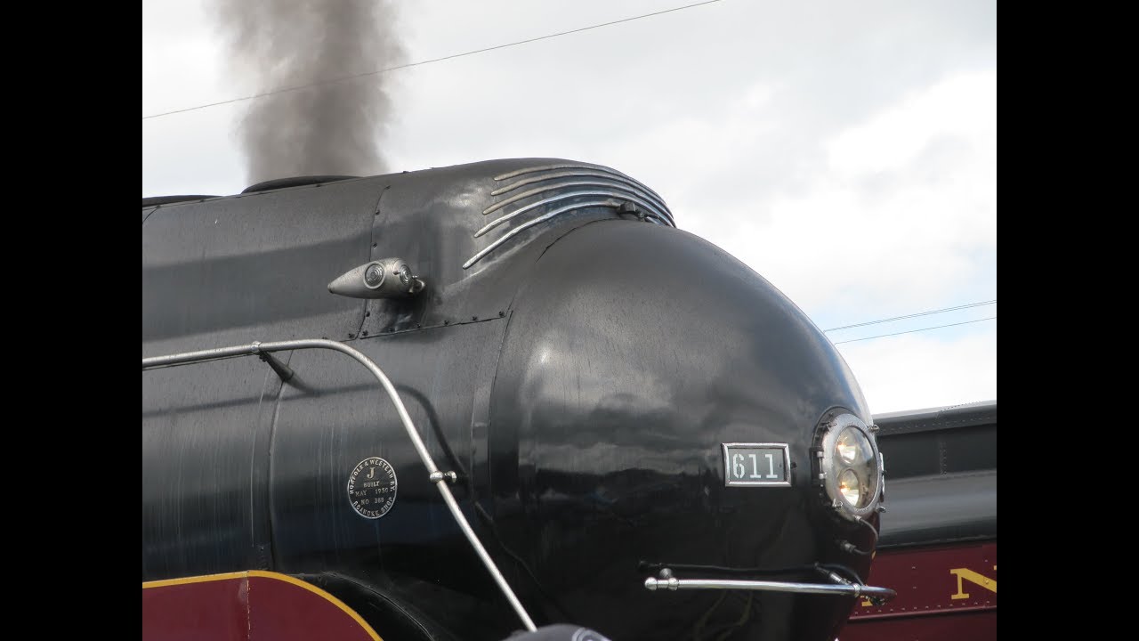N&W 611: Big Lick Train Tug 2018
