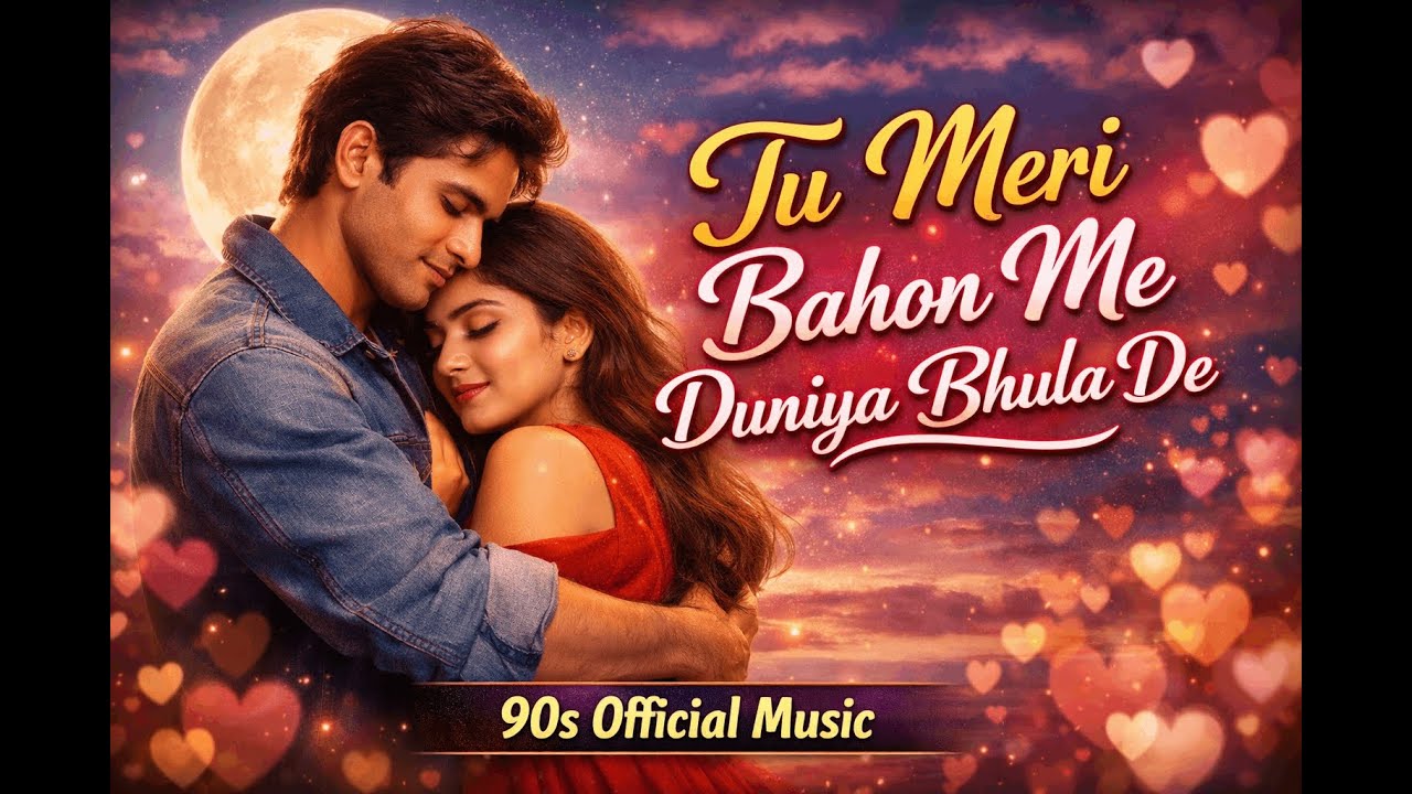Tu Meri Bahon Me Duniya Bhula De ❤️ | Romantic Love Song | 90s Official Music