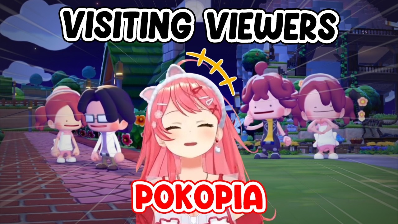 Miko chi Visits Viewers’ Pokopia Bases and Finds Something Amazing