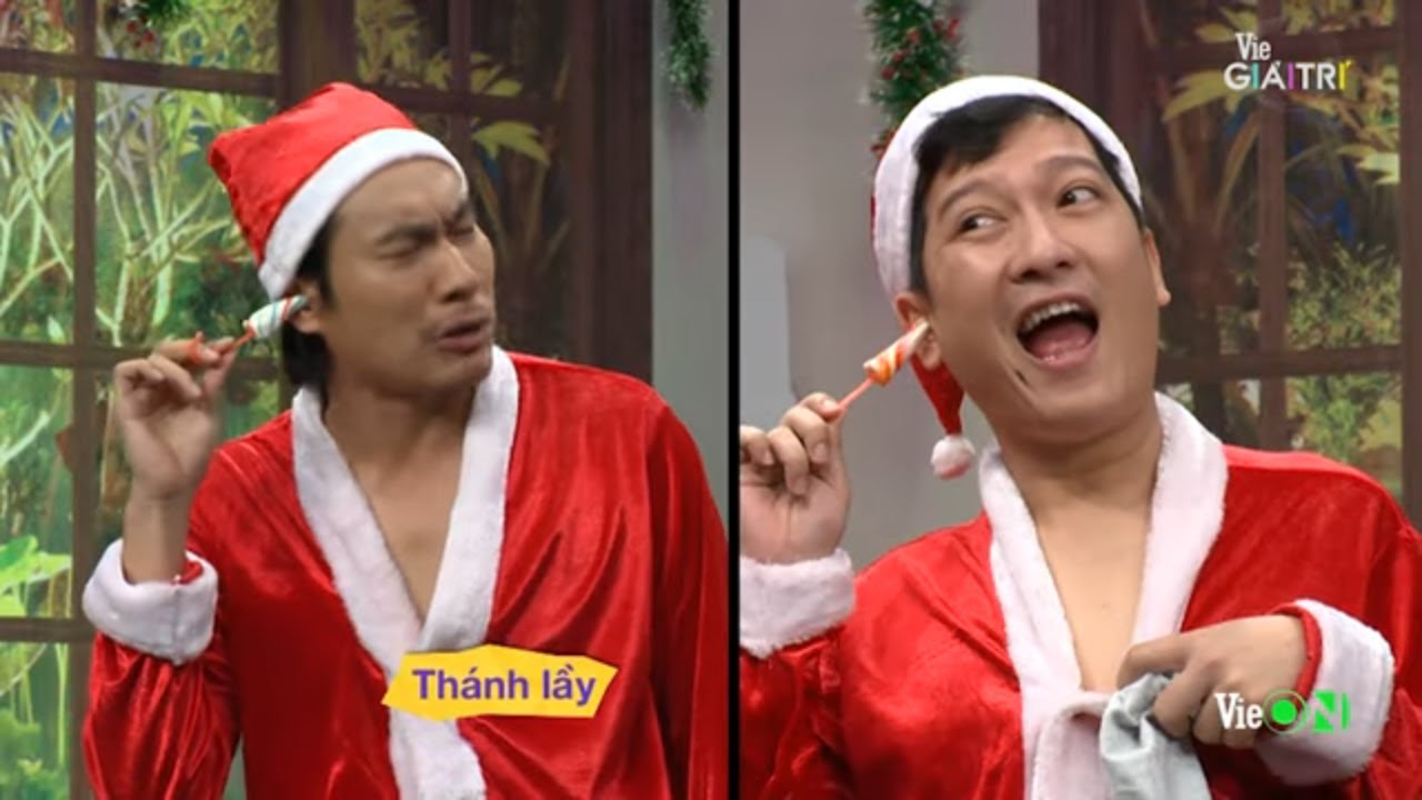 2 ông già noel Kiều Minh Tuấn và Trường Giang mang quà tặng cả trường quay|#28 AI CŨNG BẬT CƯỜI