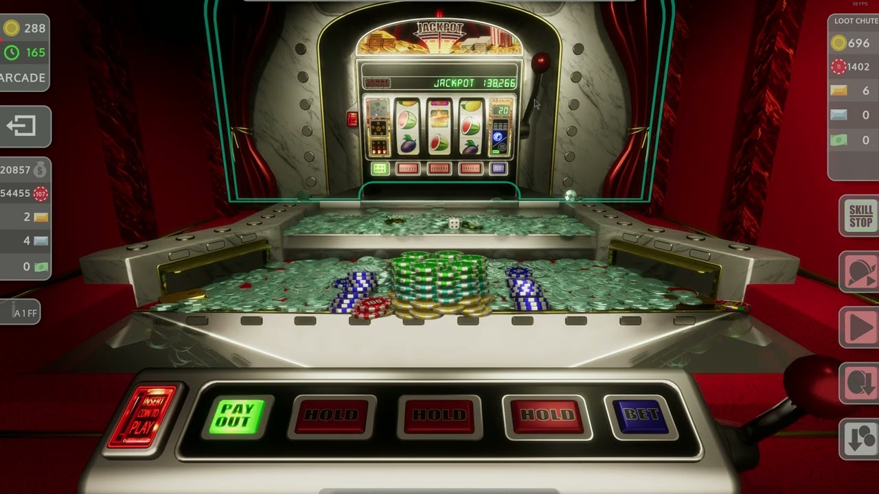 Coin Pusher Casino Arcade lvl1 777 Jackpot :D