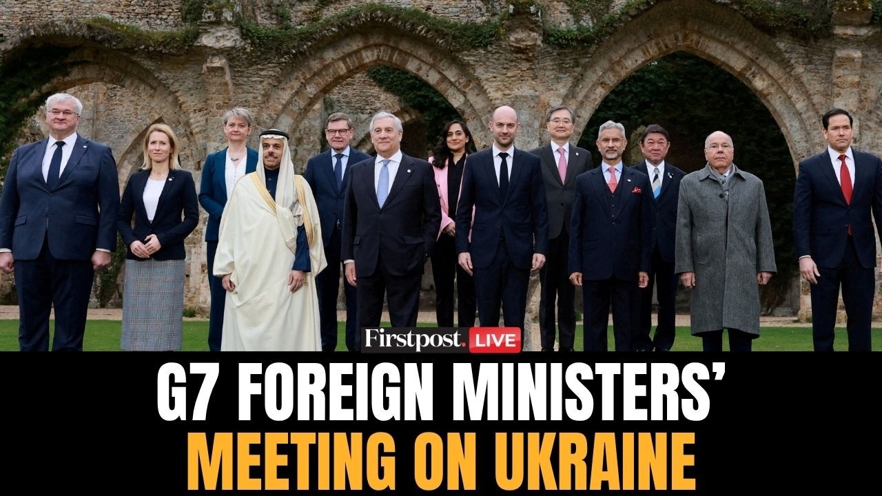 Прямая трансляция саммита G7: Встреча министров иностранных дел стран G7 по вопросу поддержки Укр...