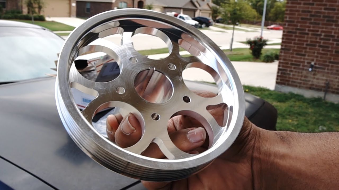 Dodge Challenger Charger Chrysler 300 SXT (V6) Unorthodox Racing Lightweight Crank Pulley Install